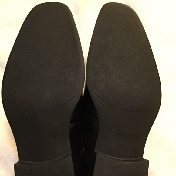Mens leather black shoes main image 2
